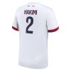 Conjunto (Camiseta+Pantalón Corto) Paris Saint-Germain Achraf Hakimi 2 Segunda Equipación 2024-25 - Niño